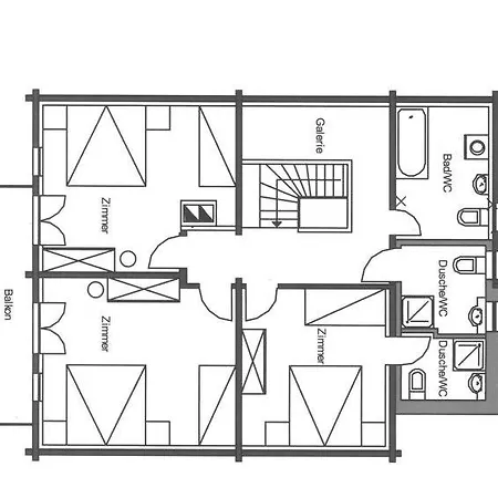 Apartman Saas-almagell Sleeps 11 Wifi *